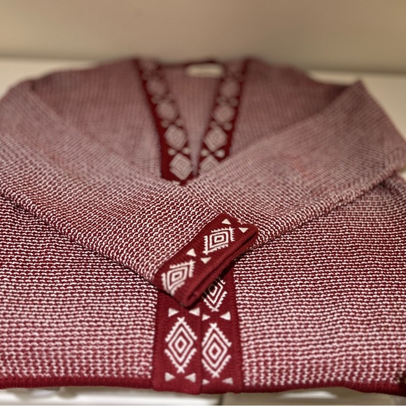 100% Organic Cotton Woolovers Womens Open Embroidered Placket Cardigan Size: S - Picture 9 of 15